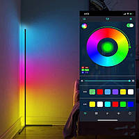 Підлоговий світлодіодний RGB торшер з Bluetooth-застосунком