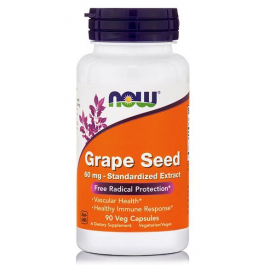 Grape Seed NOW, 90 капсул