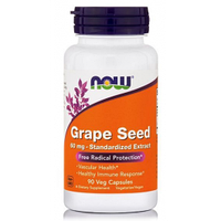 Grape Seed NOW, 90 капсул