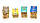 Макарони Dalla Costa Bio (Baby Space Tricolor), фото 4