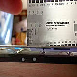 Гітарна вимірювальна лінійка для класичної гітари електрогітари бас-гітари з неіржавкої сталі, фото 2