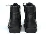 Черевики чоловічі зимові шкіряні взуття на хутрі Rosso Avangard Taiga Ultimate Black, фото 6