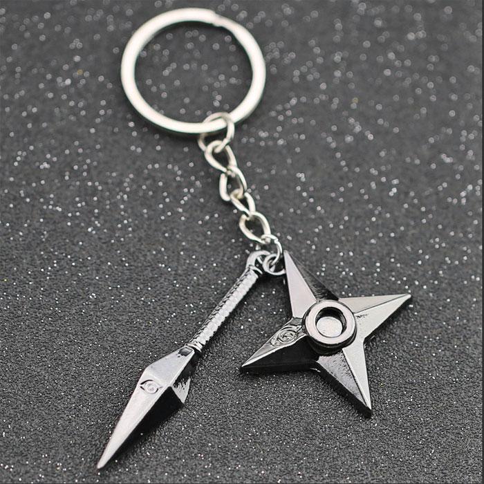 Брелок Наруто Узумакі зброя кунай сюрикен, фото 1