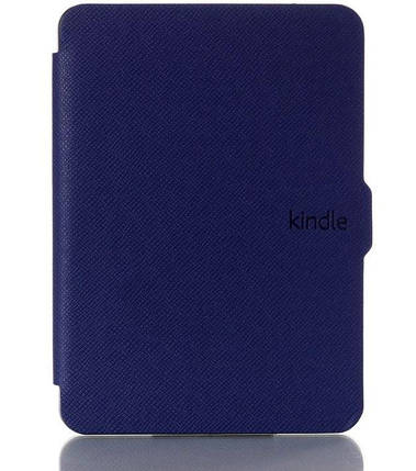 Чохол обкладинка для Amazon Kindle Paperwhite 2012 2013 2016 DP75 EY21 автосон темно-синій, фото 1