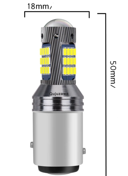 Світлодіодна лампа LED 1157 BAY15D SMD42, P21 / 5 Вт, P21/5W - фото 3 - id-p272567728