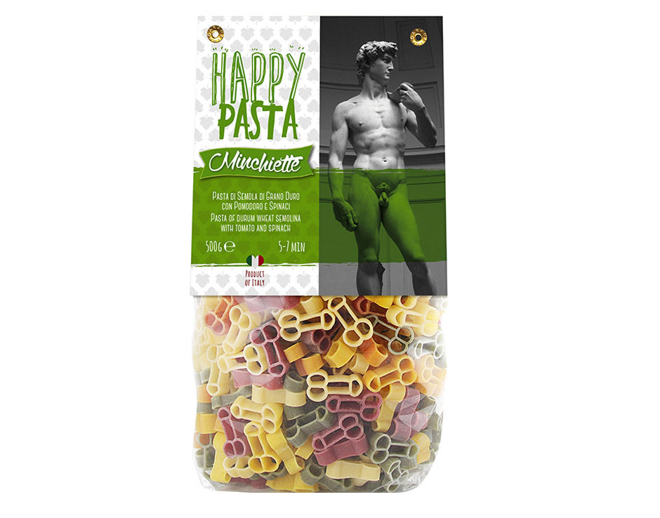 Макарони Піся DALLA COSTA Happy Pasta Sex, 500грамм