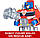 Трансформер Боти Рятувальники Оптімус Прайм Playskool Heroes Transformers Rescue Bots Optimus Prime Figur, фото 4