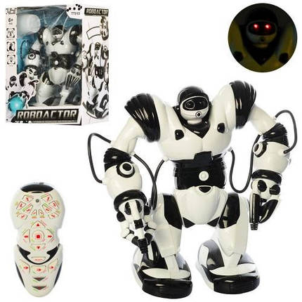 KMTT313 Робот р/у,35 см, музика,зв, світло, сходить, танцює,сенсорні датчики, на батарейці, у коробці 34-44-19 см, фото 1