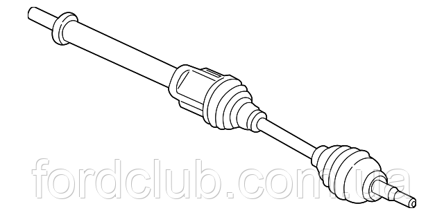 Піввісь права Ford Escape 2.5; Motorcraft TX1280, фото 1