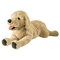 Мягкая игрушка IKEA GOSIG GOLDEN собака, золотистый ретривер 70 см 101.327.88