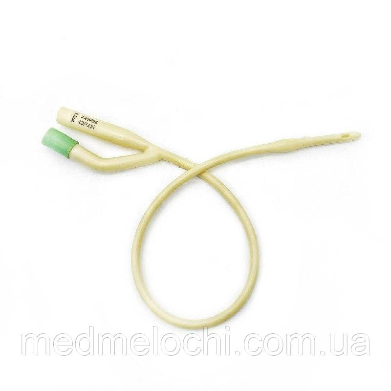 Катетер урологічний Фолея Fr14 2-х ходовий