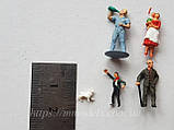 Набір фігурок — сільське життя, комплект — 10 штук, масштабу 1:87, фото 2