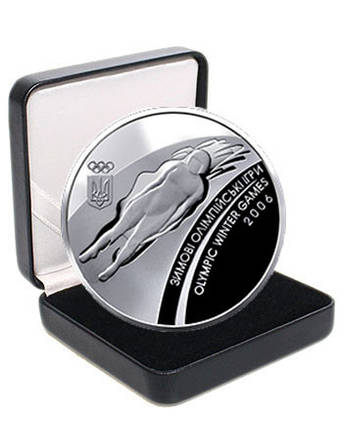 Срібна монета НБУ "Зимові Олімпійські ігри 2006", фото 1