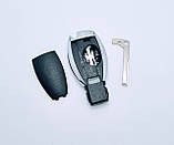 Корпус смарт ключа Mercedes рибка новий тип 3 кнопки + panic з 2011г, фото 2