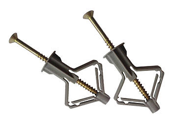 Дюбель Molly пластиковий з шурупом 10 х 50 мм (100 шт.)