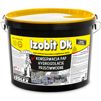 Мастика бітумно-каучукова на основі розчинників IZOBIT DK (NEXLER DK) 10 кг