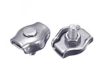 Затискач одинарний 3 мм