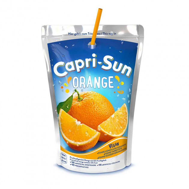 Сік CAPRI-SUN Orange Апельсин, 200 мл