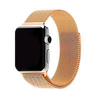 Ремешок STR Milanese Loop Band для Apple Watch iWatch 38 mm Gold