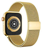 Ремешок STR Milanese Loop Band для Apple Watch iWatch 40 mm Gold