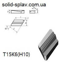 Пластина 08116-190610-136 Т15К6(Н10) пластина сменная твердосплавная