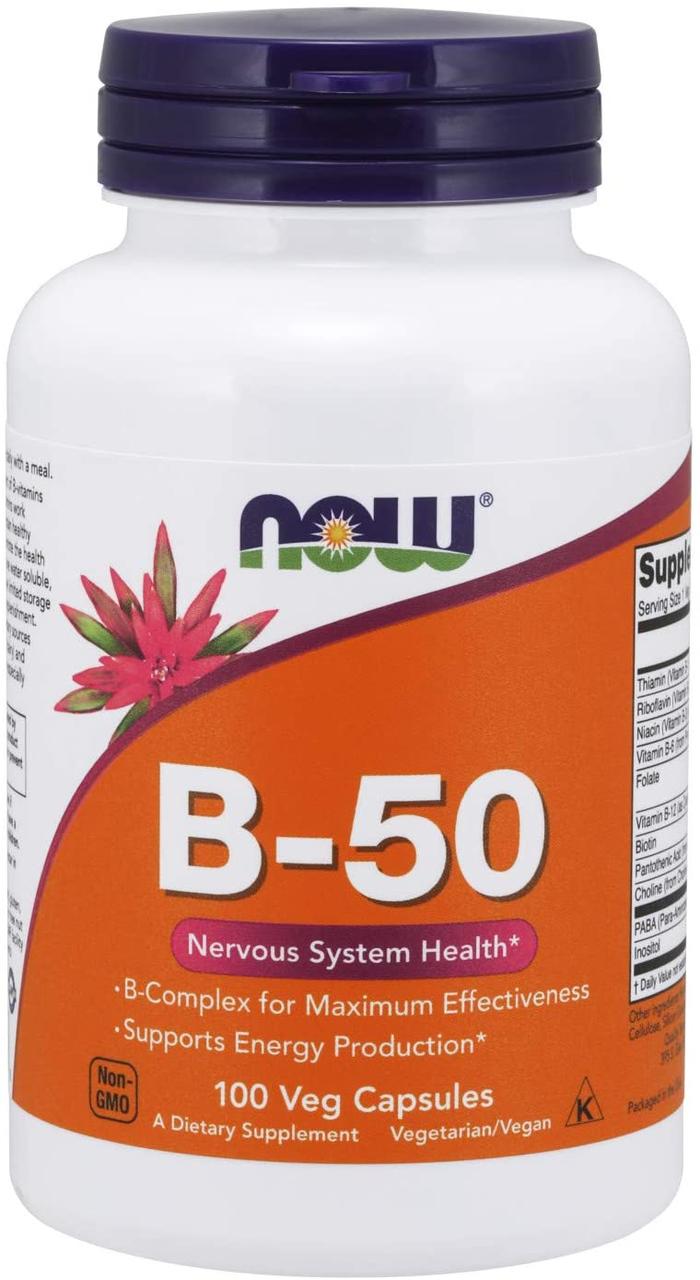 Now Foods B-50 100 капсул