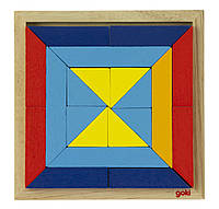 Пазл деревянный goki Мир форм-треугольники 57572-1 (57572-1)