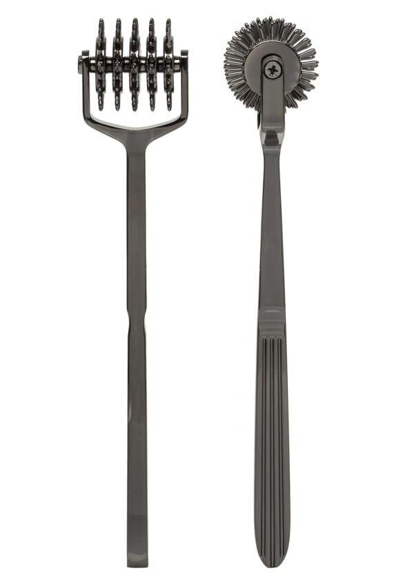 Колесо Вартенберга игольчатое на 5 рядов зубцов Doc Johnson Kink- Spike - Solid Metal Pinwheel - 5 Wheels
