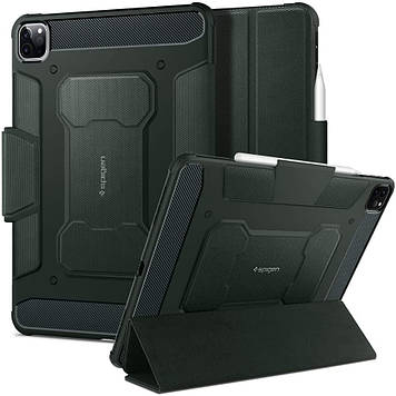 Чехол Spigen для iPad Pro 11" (2020/2018) - Rugged Armor Pro, Military Green (ACS01026)