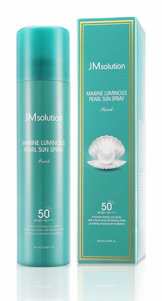 Jm Solution Marine Luminous Pearl - сонцезахисний спрей SPF50 +PA++++