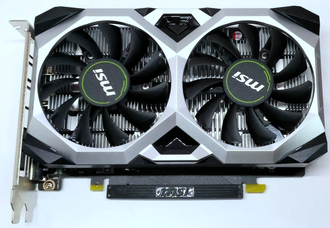 Видеокарта MSI GeForce GTX1650 4096Mb D6 VENTUS XS OC (GTX 1650 D6 VENTUS XS OC) Новая!