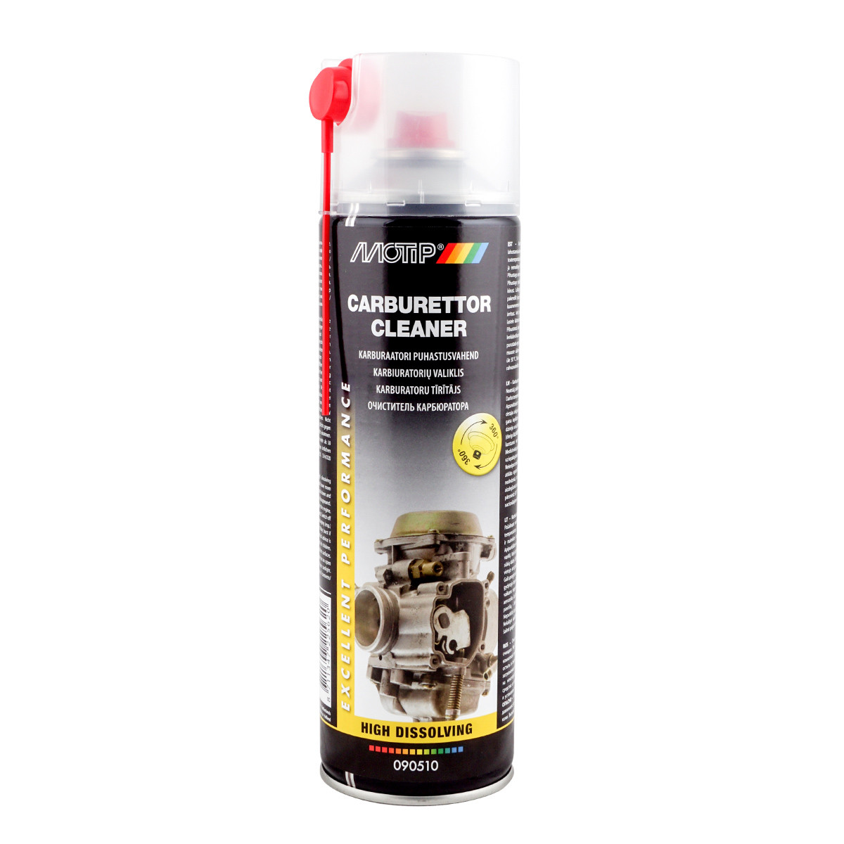 Очисник карбюратора Motip "Carburettor Cleaner" 500 мл (090510)