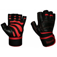 Перчатки тренировочные Gladiator Pro Elite L, Черно-красный