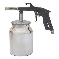 Пістолет піскоструминний нижній металевий бачок AIRKRAFT PS-4А (для розпилення, нагнітання, пневмопістолет)