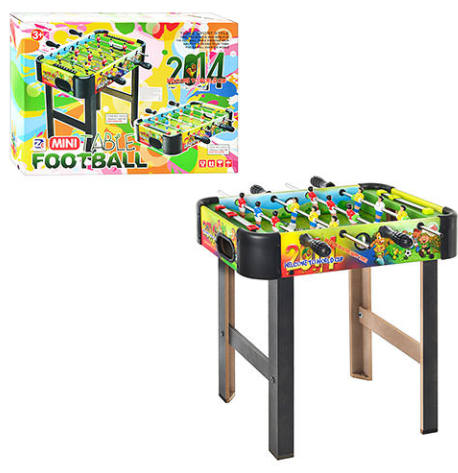 Настольная игра Футбол настольный на ножках ZC 1022+2 в деревянном корпусе на штангах - фото 1 - id-p1322944638