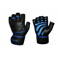 Перчатки тренировочные Gladiator Pro Elite L, Черно-синий