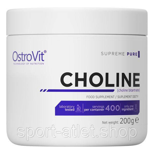 Вітаміни та мінерали OstroVit Choline, 200 грам