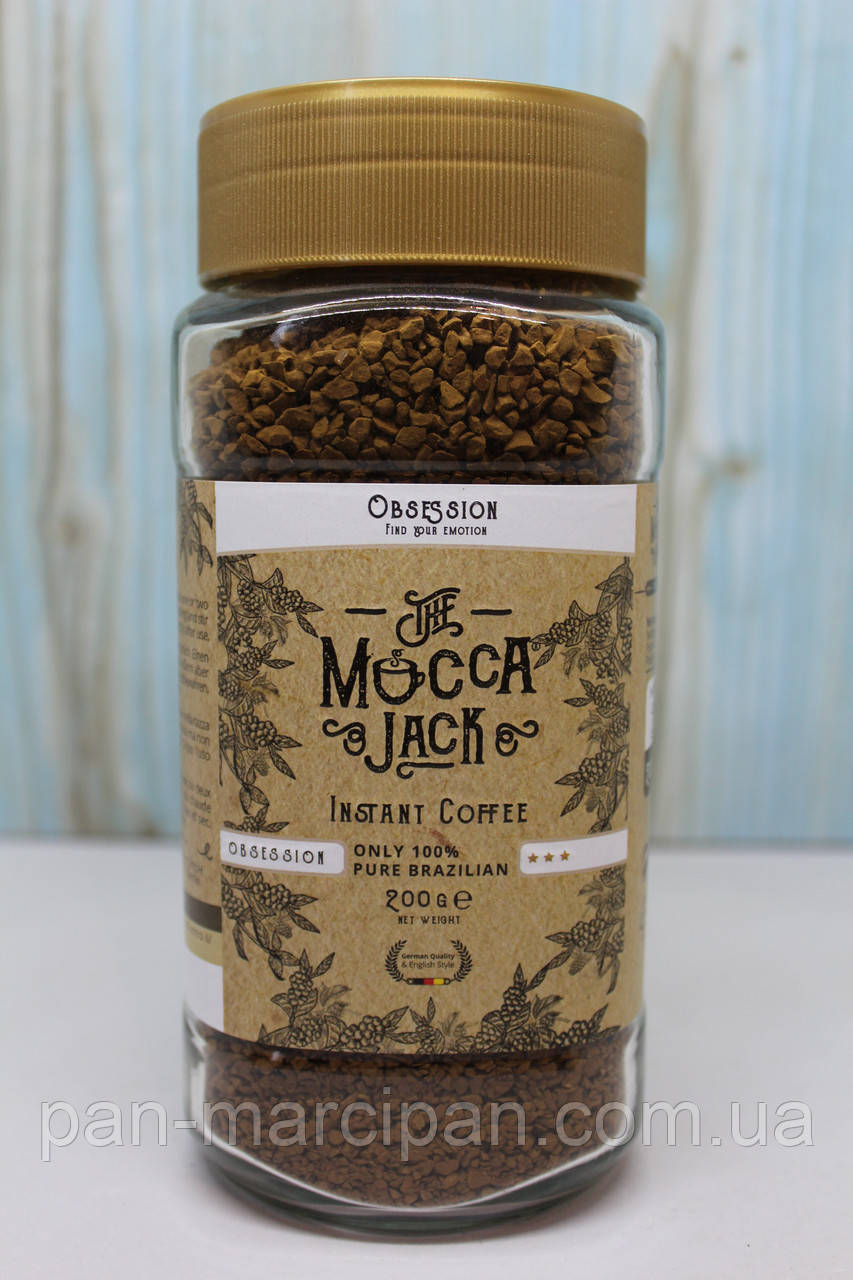 Кава розчинна Mocca Jack 200 г (світла), фото 1