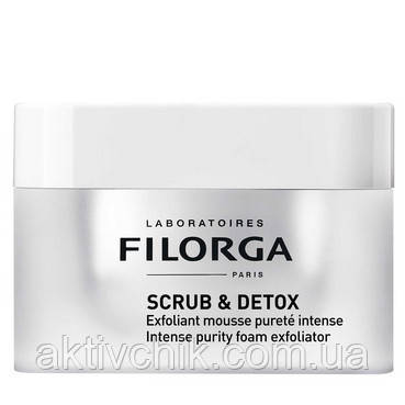 Скраб-детокс для очищення шкіри обличчя Filorga Scrub & Detox Exfoliant Mousse