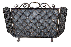 Кована камінна решітка ручної роботи