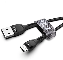 Кабель MicroUsb PZOZ 2m Black