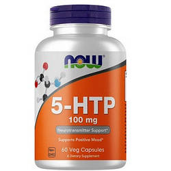 Амінокислота Now Foods 5-HTP 100 mg (60 капсул.)