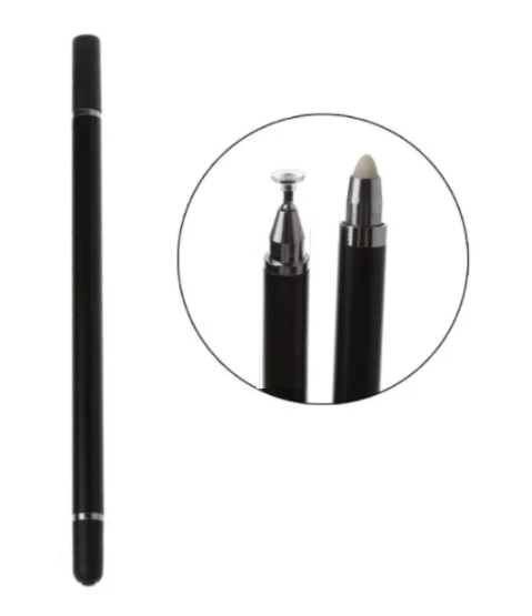 Стилус ручка Pencil 2 в 1 для малювання й рукописного введення на планшеті та смартфоні