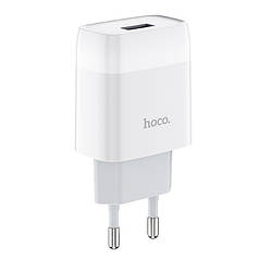 Зарядний пристрій для телефону на 1USB HOCO C72A | 1USB, 2.1A | Білий