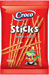 Палички солоні та хрусткі на смак 40г TM Croco Румунія