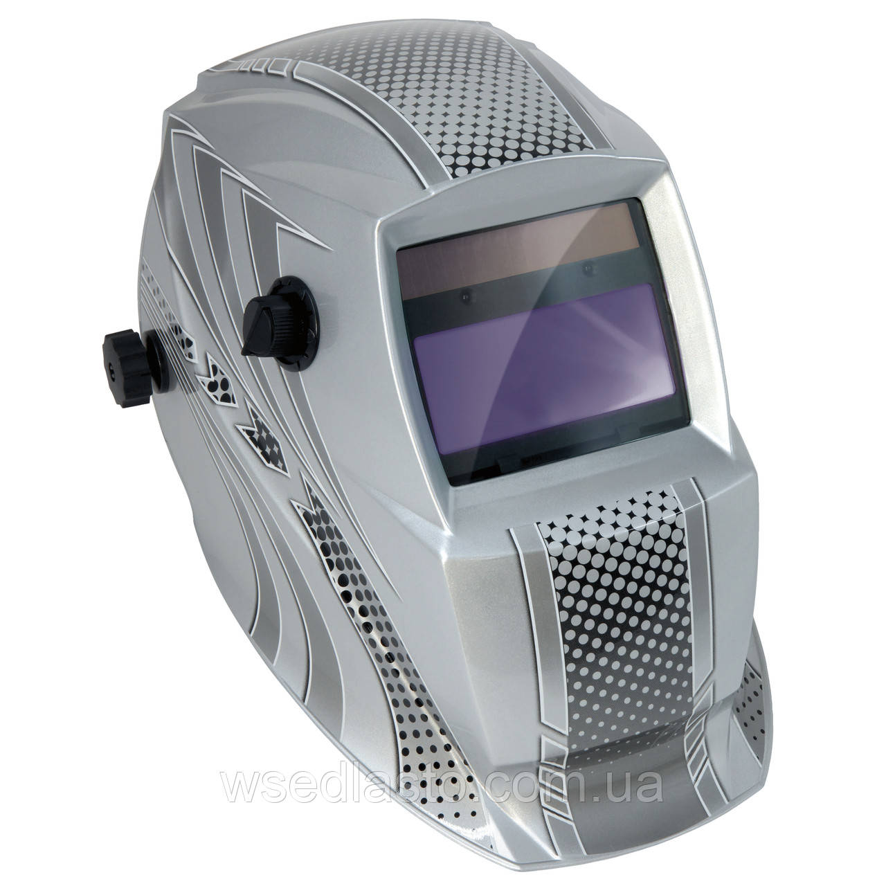 Зварювальна маска GYS LCD HERMES 9/13 G SILVER
