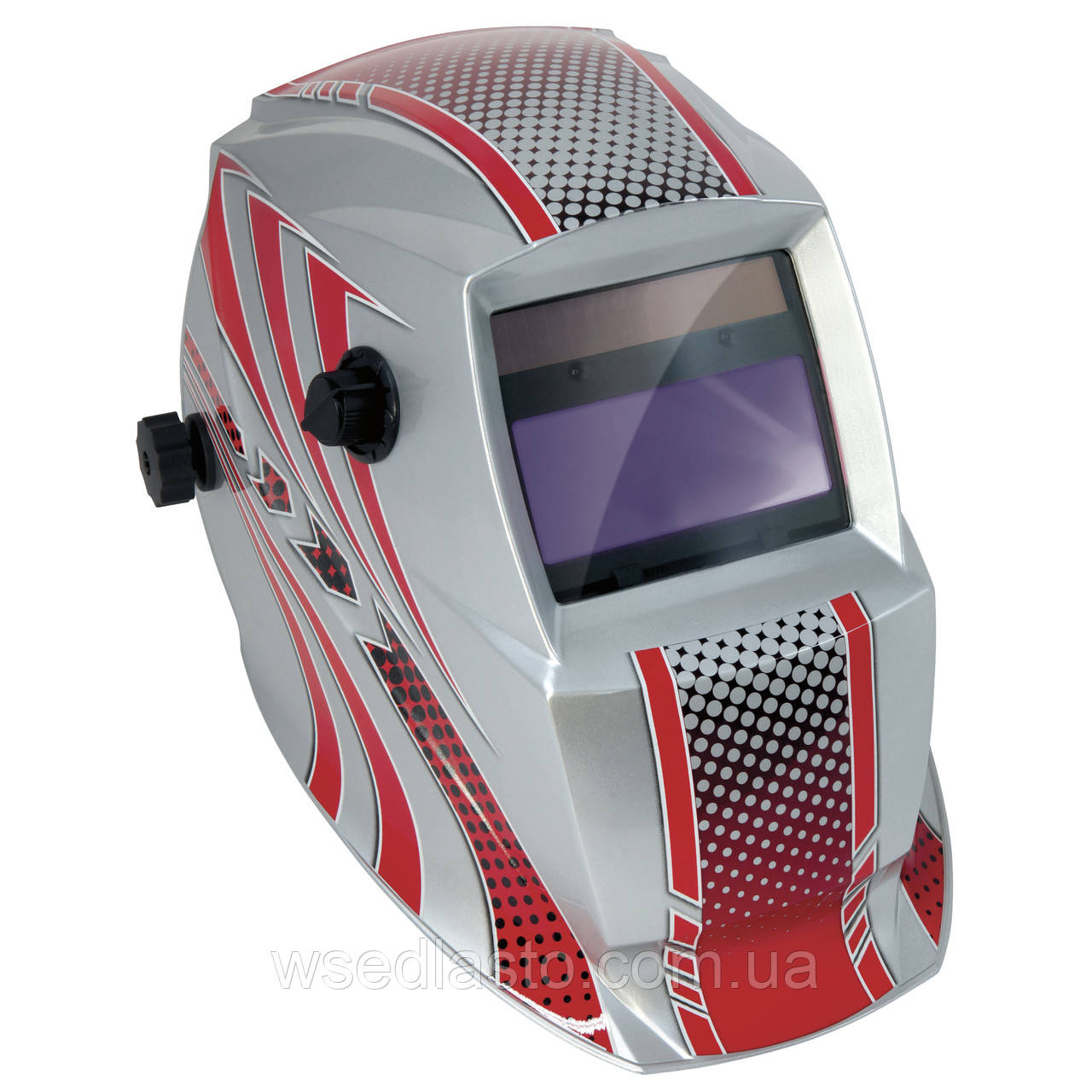 Зварювальна маска GYS LCD HERMES 9/13 G RED