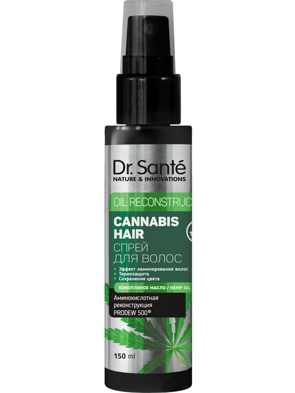 Спрей для волосся 150 мл Dr.Sante Cannabis Hair