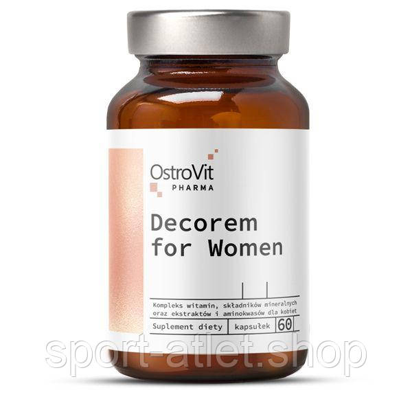 Вітаміни та мінерали OstroVit Pharma Decorem For Women, 60 капсул
