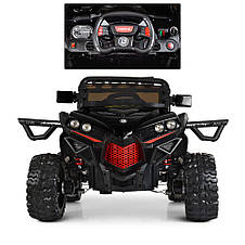 Дитячий електромобіль джип баггі Bambi M 3804EBLR-2-3 (MP3, SD карта, USB, мотори 4x45W, акум.12V10AH), фото 2
